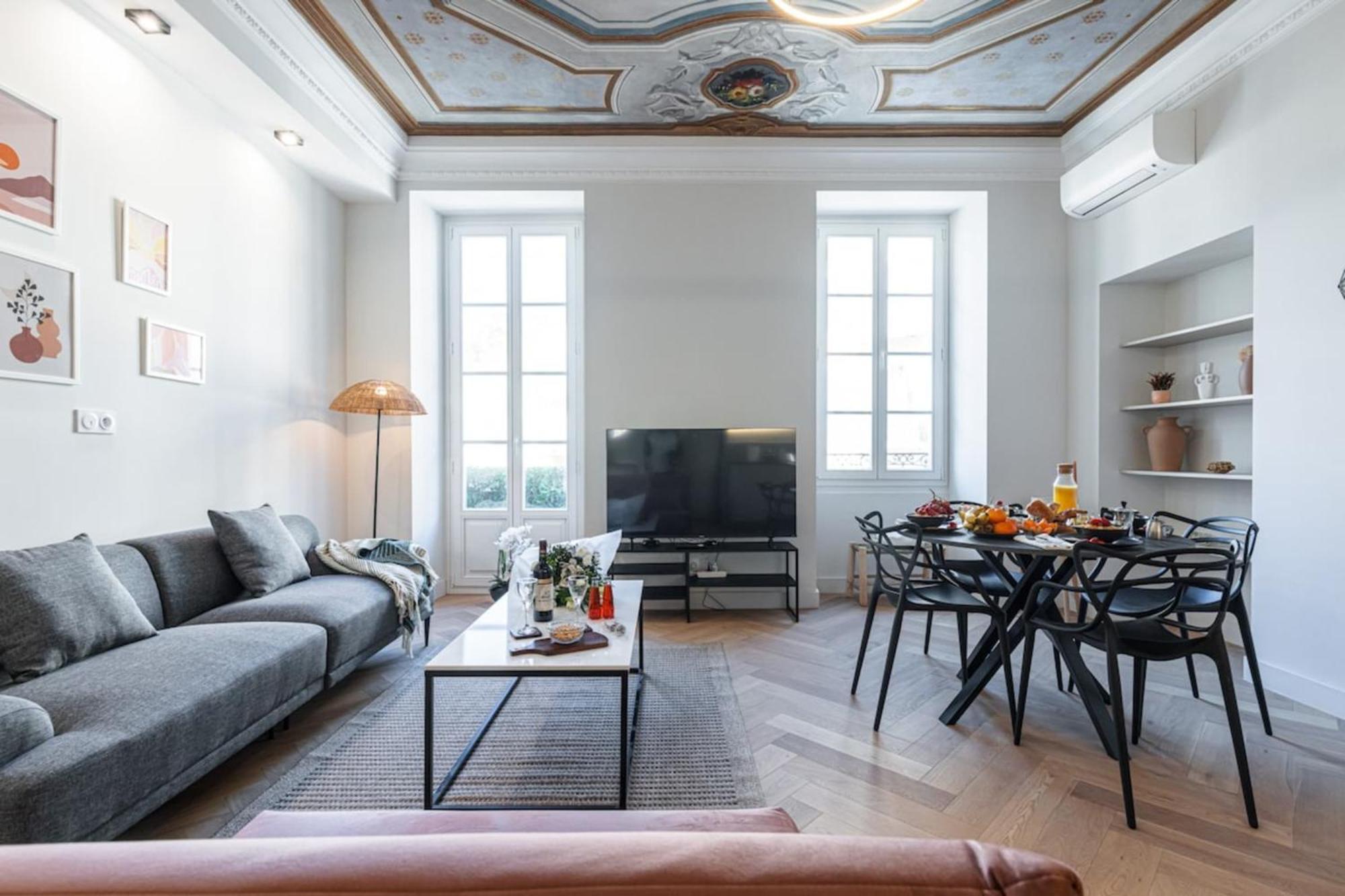 Philibert - Traditional Apart With Historical Fresco ニース エクステリア 写真